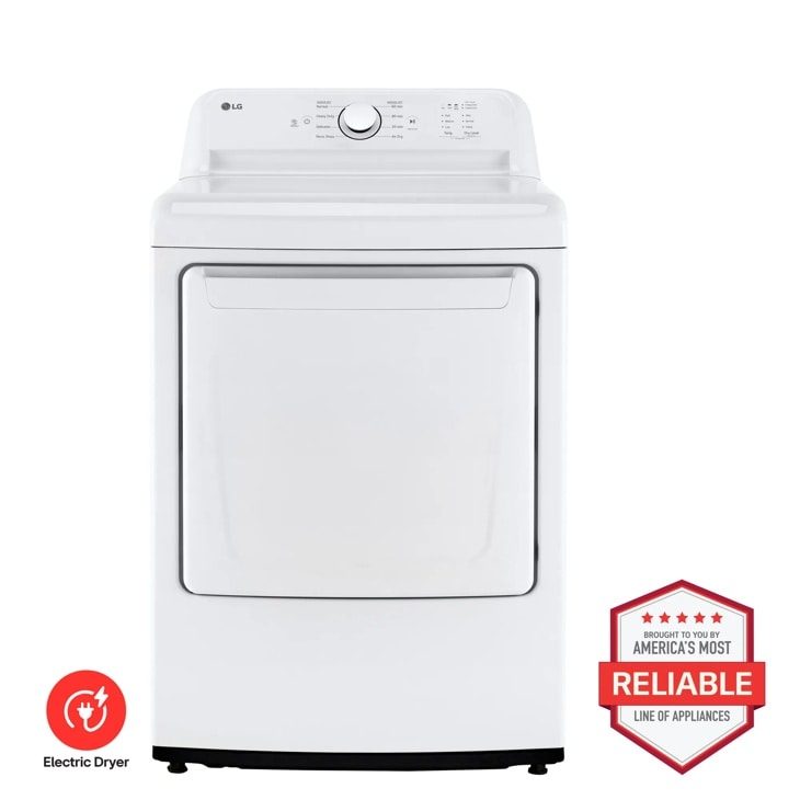LG DLE6100W Dryer (Scratch & Dent)